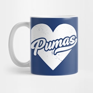 Vintage Pumas School Spirit // High School Football Mascot // Go Pumas Mug